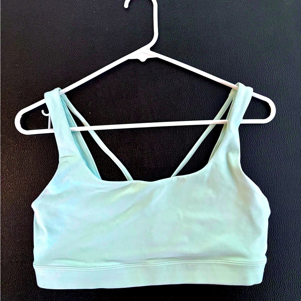 Mint Green Athleta sports bra